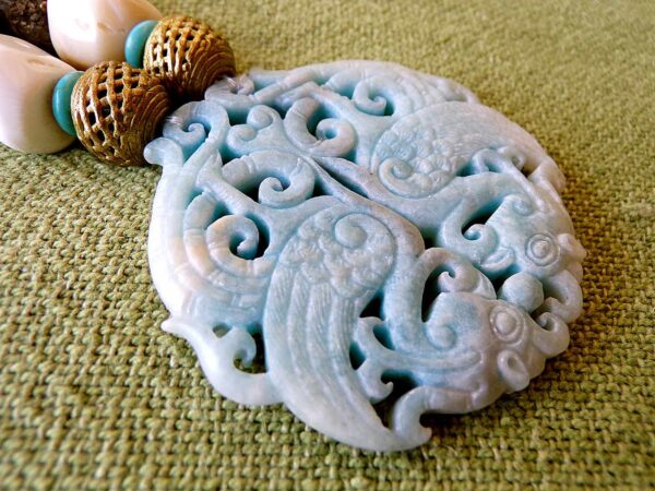 Collier 9 Anémone par R by L - Vue 2