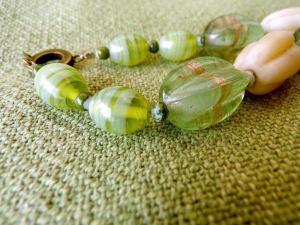 Collier 5 Jasmin par R by L - Vue 3