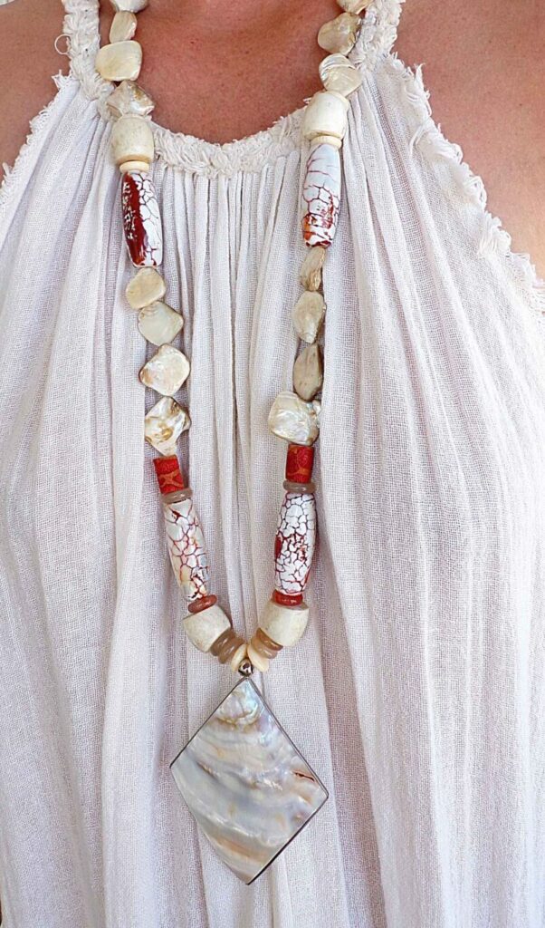 Collier 7 Muguet par R by L - Vue 1