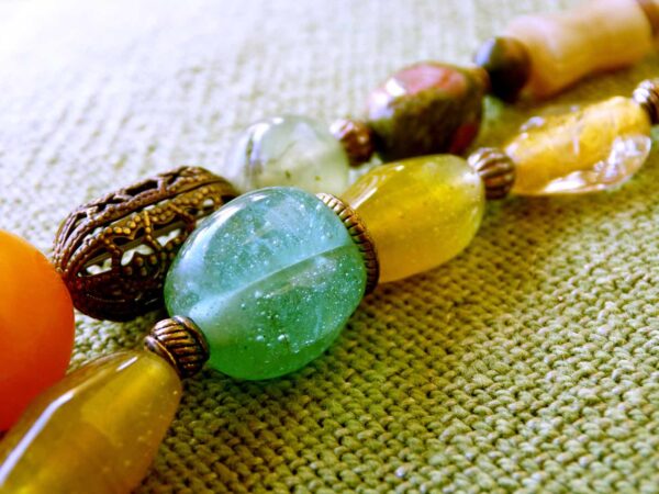Collier 6 Capucine par R by L - Vue 4